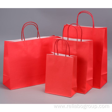 fashion shopping bag brown kraft paper bags